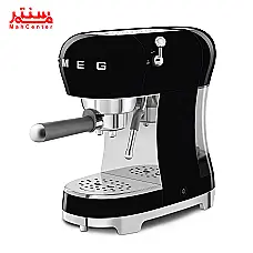 دستگاه اسپرسوساز اسمگ مدل ECF02 با طراحی کلاسیک و رنگ مشکی. - دوم